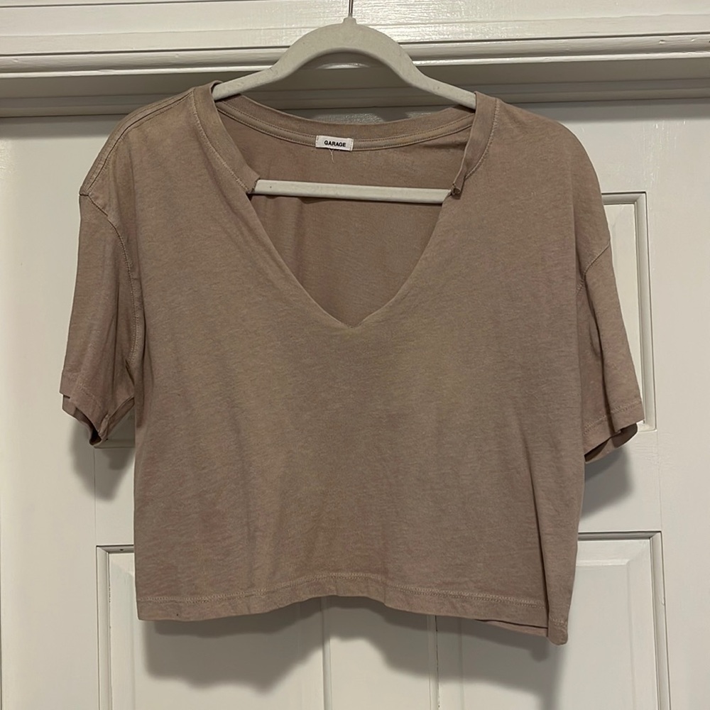 Cropped t-shirt